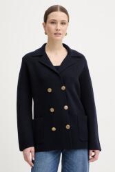 Luisa Spagnoli gyapjú kardigán Metile - sötétkék S