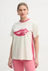 Max&Co MAX&Co. pamut póló x DC - bézs L