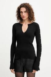 Patrizia Pepe pulóver - fekete 36 - answear - 59 990 Ft