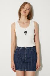 Kenzo top Boke 2.0 Rib Tank Top - bézs XS