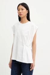 Twinset pamut póló - bézs XS - answear - 50 990 Ft