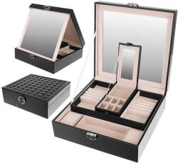 Beautylushh Ékszertartó doboz fekete 8896 (5900779934016)