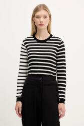 Desigual gyapjú pulóver BERGEN - fekete M