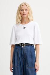 MUNTHE pamut póló PARSA - fehér 38