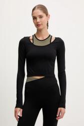 P.E Nation edzős hosszú ujjú Sutton - fekete S