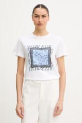 Marella pamut póló Emme by Marella - fehér XL - answear - 29 990 Ft