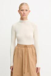 TWINSET gyapjú pulóver - bézs L - answear - 59 990 Ft