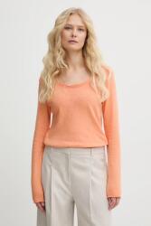 American Vintage pamut hosszúujjú - narancssárga L