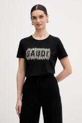 Gaudi t-shirt - fekete S - answear - 17 990 Ft