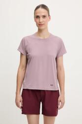 Helly Hansen sportos póló SHINE SOLEN - rózsaszín XS