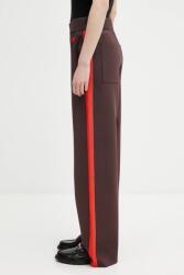 Wales Bonner nadrág Tide Track Pant - barna XS