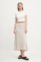 Abercrombie & Fitch vászon szoknya - bézs L