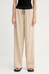 MMC STUDIO nadrág - bézs S/M - answear - 73 990 Ft