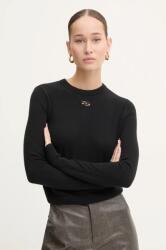 Diesel gyapjú pulóver M-AREESAX - fekete S