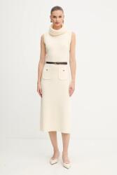 Luisa Spagnoli gyapjú ruha - bézs L