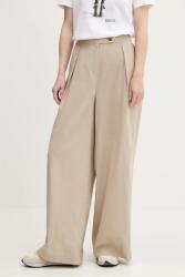 Barbour nadrág vászonkeverékből LUCY - bézs 40