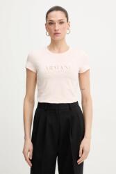 Giorgio Armani t-shirt - rózsaszín L - answear - 19 990 Ft