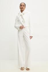 Answear. LAB széles szárú kosztümnadrág - fehér XS