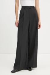 Herskind nadrág gyapjú keverékből Kelly - fekete 40