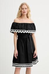 Morgan pamut ruha - fekete 36