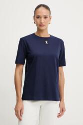 Patrizia Pepe pamut póló - sötétkék 34