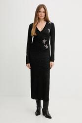 Zadig&Voltaire ruha gyapjúkeverékből - fekete XS