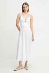 Simona Corsellini pamut ruha - fehér 38 - answear - 52 990 Ft