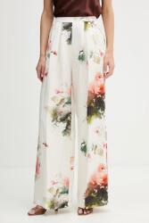 Silvian Heach nadrág lenkeverékből ALORI - bézs 40