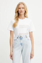 Elisabetta Franchi pamut póló - fehér 38 - answear - 121 990 Ft