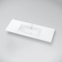 MARMY CRYSTAL 120x46 cm beépíthető öntött márvány mosdó 80 8405 12 11 10 (80 8405 12 11 10)