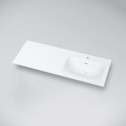 MARMY CRYSTAL 120x46 öntött márvány mosdó, jobbos 80 8418 12 21 10 (80 8418 12 21 10)