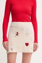 Twinset gyapjú szoknya - bézs L