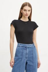 Herskind pamut póló Ludo - fekete M