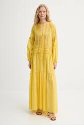 Ermanno Scervino LIFE selyemkeverékes ruha - sárga 36