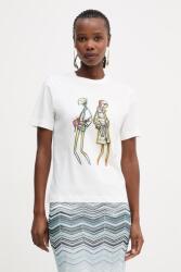 Missoni pamut póló - fehér M - answear - 96 990 Ft