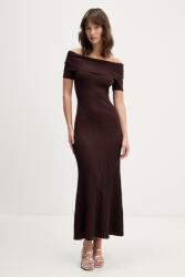 Bardot ruha - barna S - answear - 56 990 Ft