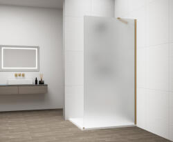 POLYSAN ESCA Walk-in zuhanyfal matt üveggel 1100x2100 mm, matt arany ES1111-04 (ES1111-04)