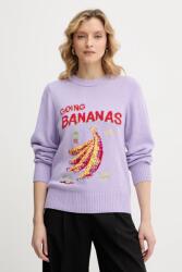 Farm Rio gyapjúkeverék pulóver - lila S
