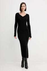 TWINSET gyapjú ruha - fekete S