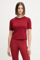 Calvin Klein Performance edzős póló - burgundia XS