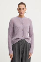 MM by Max Mara gyapjú kardigán MEANDRO - lila XS