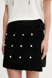 Never Fully Dressed szoknya gyapjú keverékből - fekete L