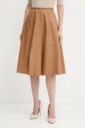 Forte Forte bőr szoknya - barna 34