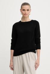 Silvian Heach gyapjúkeverék pulóver PICOULANE - fekete M