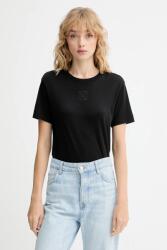 Calvin Klein pamut póló - fekete XS - answear - 19 990 Ft