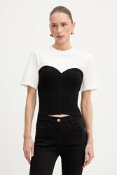 Patrizia Pepe t-shirt - fehér 40 - answear - 84 990 Ft