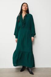 MEDICINE viszkóz ruha - zöld XS