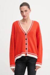 MSGM gyapjú kardigán - narancssárga S