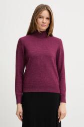 Calvin Klein pulóver gyapjúkeverékből - burgundia XS