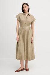 Pedro del Hierro ruha vászonkeverékből - zöld M